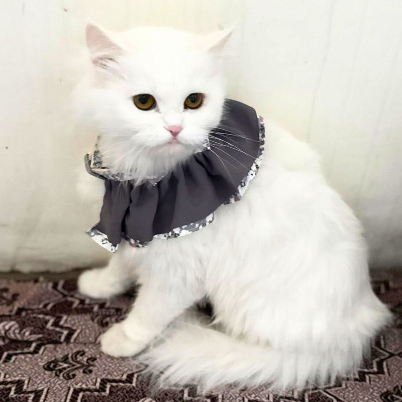 Floral Cat Collar with Bow