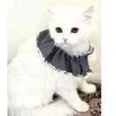 Floral Cat Collar with Bow