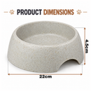 Pet Food Bowl for Dogs & Cats | Heavy Duty Raised Feeding Bowl