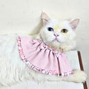 Floral Cat Collar with Bow