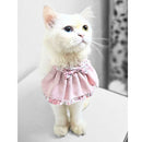 Floral Cat Collar with Bow