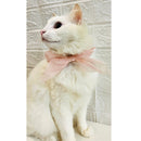 Adjustable Bow Tie Collar for Cats - Soft and Stylish Pet Neck Accessories for Kittens a