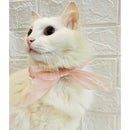 Adjustable Bow Tie Collar for Cats - Soft and Stylish Pet Neck Accessories for Kittens a