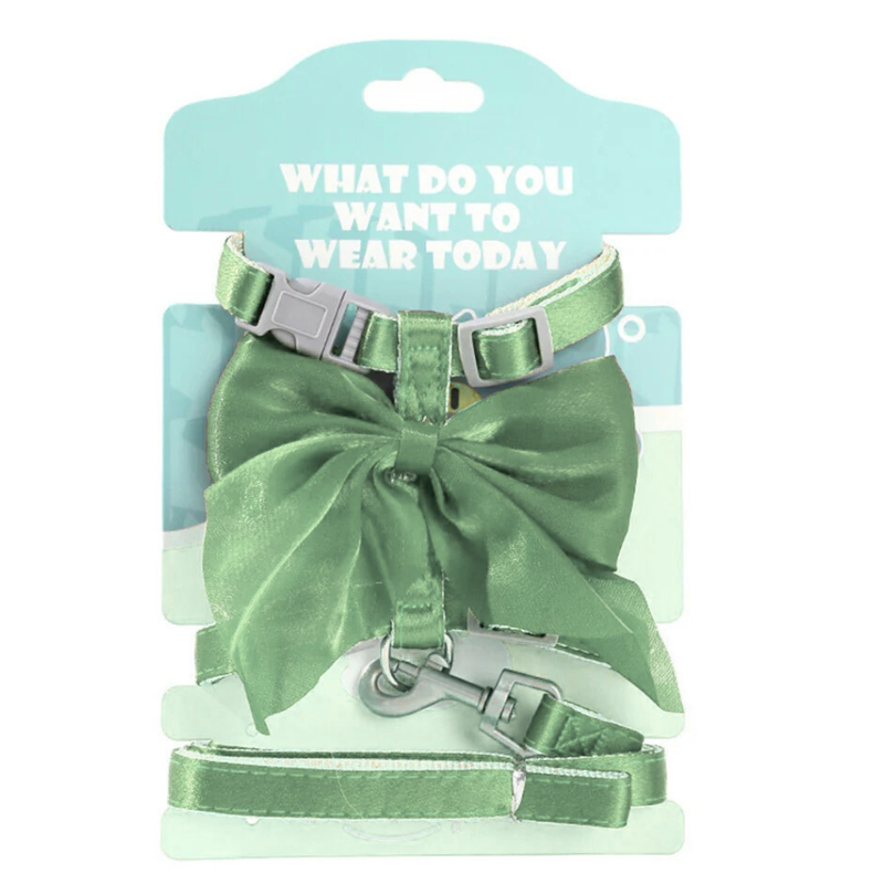 Cute Adjustable Cats Harness for Safety and Comfort