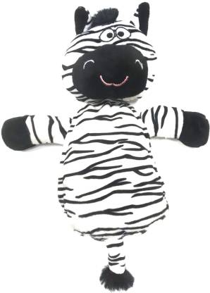 Emily Pets  Tweety Soft Toys Figure Dog Toy White Zebra Print Squeaky Plush Stuffed Animals for Pets(White,Brown)