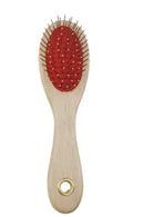 Wooden Steel Needle Pet Grooming Brush for Dogs and Cats