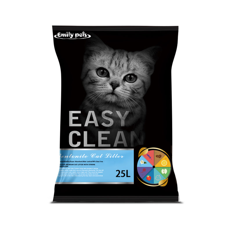 Emily Pets  Fresh Scented Bentonite Cat litter (5L,10L,20L,25L)(Apple,Rose,Lavender,Lemon)