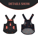 Embroidered Denim Dungaree for Dogs & Puppies