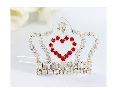 Crown Crystal with Rhinestone Iridescent For Pets
