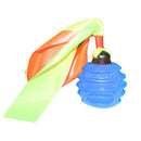 Rambo Ribbon Throwing Rubber Ball Toy For Dogs