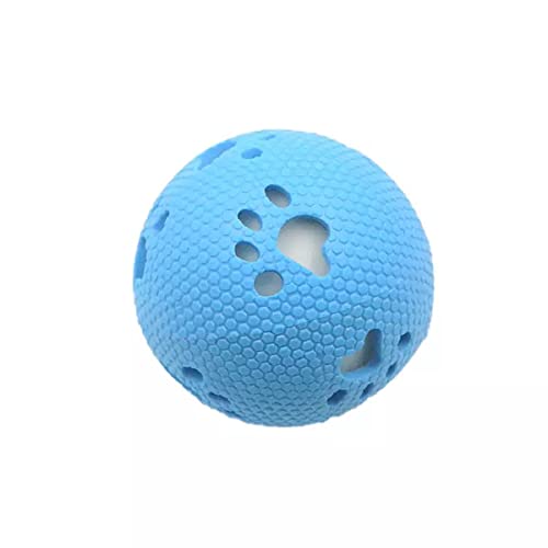 Emily Pets Dog Treat Dispenser IQ Ball Large 10cm Treat Dispensing Dog Toy(Green,Blue,Yellow)