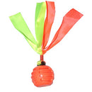 Rambo Ribbon Throwing Rubber Ball Toy For Dogs
