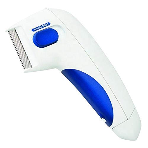 Emily pets Flea Comb Perfect for Dogs and Cats, White