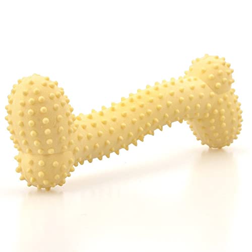 Natural Rubber Interactive Bone Toy For Dogs