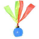 Rambo Ribbon Throwing Rubber Ball Toy For Dogs