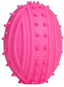 Rubber Spike Chewing & Playing Ball with Sound for Dog