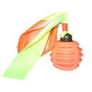 Rambo Ribbon Throwing Rubber Ball Toy For Dogs
