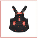 Embroidered Denim Dungaree for Dogs & Puppies