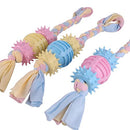 Double Knot Rope Spike Ball Dog Toy