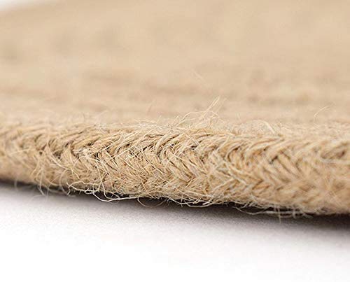 Cat Scratching Mat, Natural Hemp Rope Round Cat Scratch Board