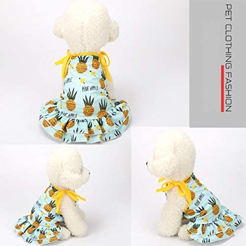 Lulala Cotton Printed Round Neck Shirt for cat, Toy Breed Dog & Puppies