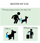 Piqapoo Silicone Clip with 20 Bags: Hands-Free Dog Poop Collector