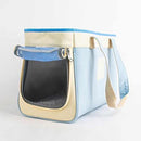 Clear Soft-Side Pet Carrier Collapsible Tote for Small Animals