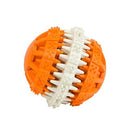 Dog Tooth Cleaning Rubber Toy with Food Dispensing Feature