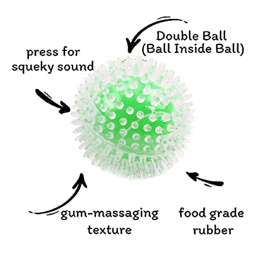 Ball With Solid Squeaky Sound Good For Dogs