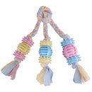 Double Knot Rope Spike Ball Dog Toy