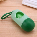 Emily Pets 30 Sheets Portable Dog Poop Garbage Bags roll with Dispenser Cum Holder