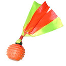 Rambo Ribbon Throwing Rubber Ball Toy For Dog