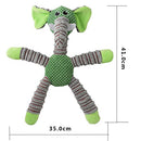 Brown Plush Bear Toy with Squeaker for  Dogs and Cats