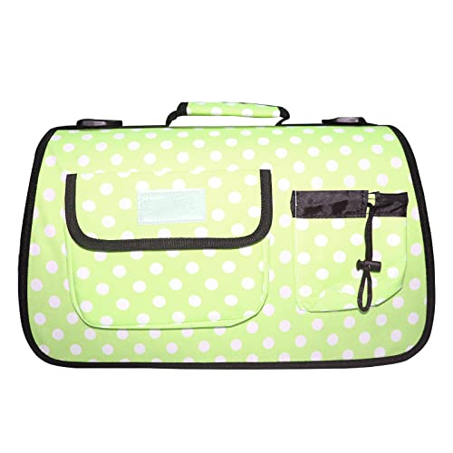 Emily Pets Foldable Pet Carrier Bag for Travelling (Green,S,M,L)