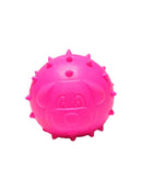 Durable Rubber Ball Chew Toys for Puppies (Pack of 3, Multicolor)