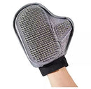 Pet Grooming Glove For Deshedding, Bathing And Massaging