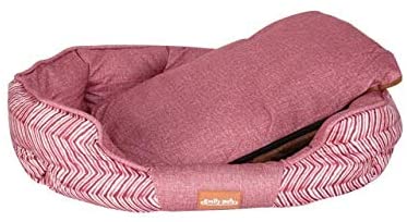 Lulala Emily Pets Simple Sleeper Self Warming Cute Calming Cat Bed for Cats and Dog
