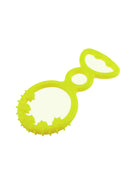 Non-Toxic Rubber Dog Chew Bone Toy (Multicolor, Pack of 3)