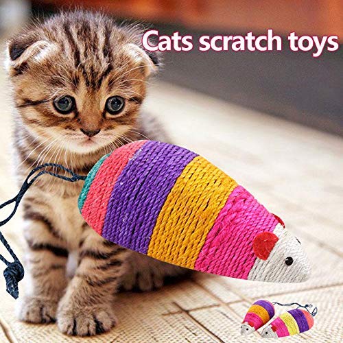Mouse Shape Playing Scratch Toy for Cats