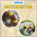 Summer Combo T-shirt + Sunglasses For Pets