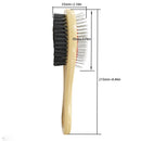 Double-Sided Pet Grooming Brush Slicker Brush for Cats and Dogs