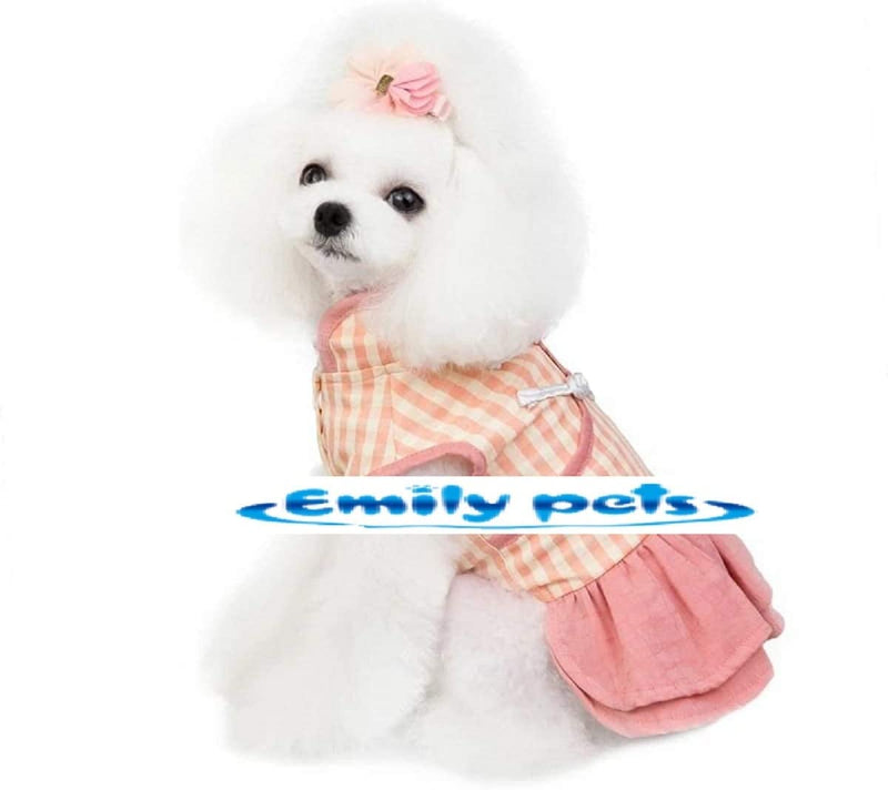 Lulala Frill Frock For Pets (Checked)