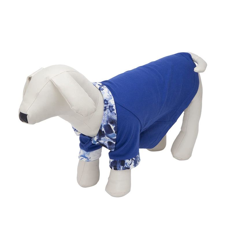 Lulala Shirt Soft Clothes Breathable For Pets (Blue, Navy Blue, Ink Blue)