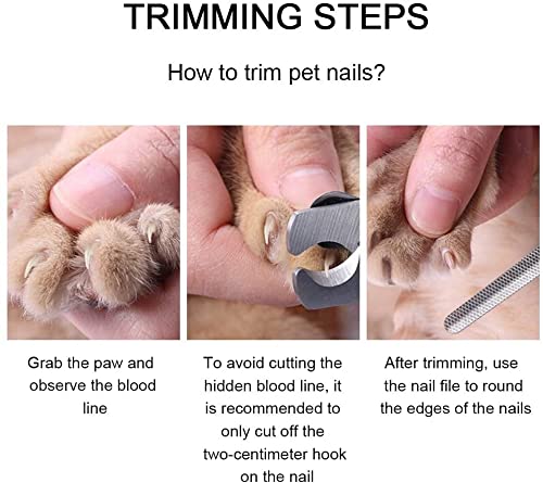 Nail Clippers and Trimmers Professional Pet Nail Clipper Grooming Tool for Pets