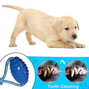 Rubber Rugby Spike Ball Rope Toy For Dog