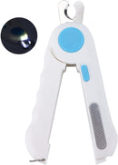 LED Pet Nail Clipper with Filer for Cats & Dogs