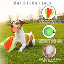 Rambo Ribbon Throwing Rubber Ball Toy For Dog