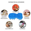 Silicone Dog Grooming Brush for Pet Massage & Care