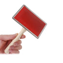 Wooden Handle Pet Slicker Brush For Dogs
