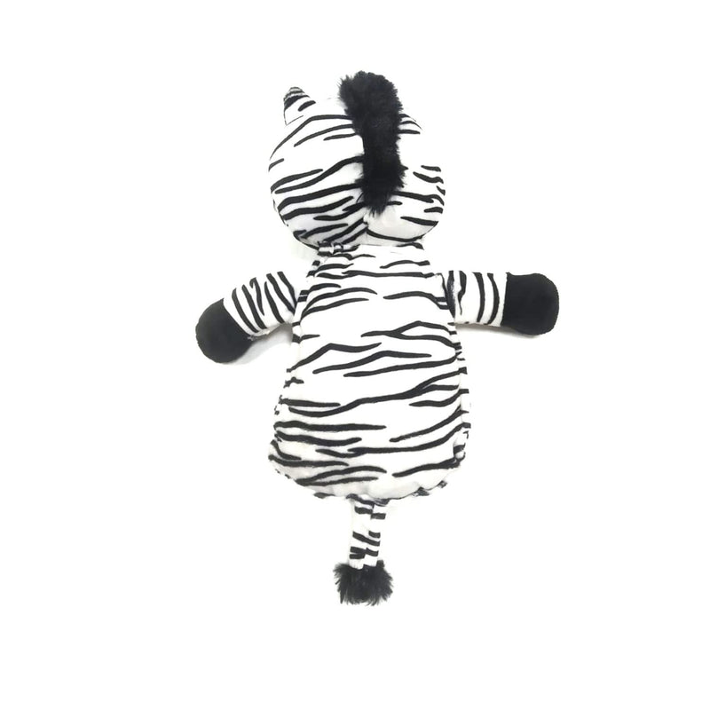 Emily Pets  Tweety Soft Toys Figure Dog Toy White Zebra Print Squeaky Plush Stuffed Animals for Pets(White,Brown)